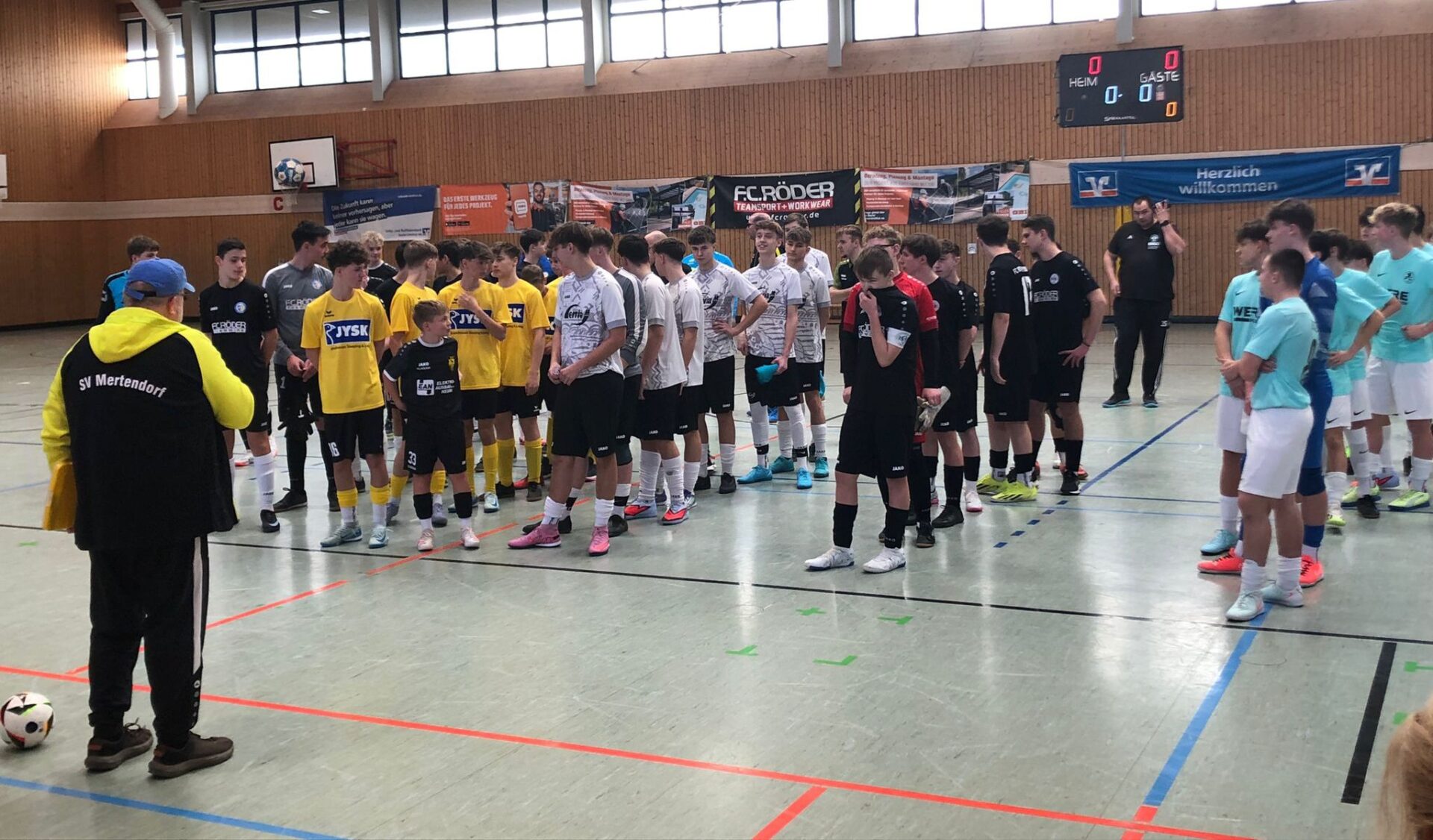 Hallenturnier in Mertendorf B-Jugend