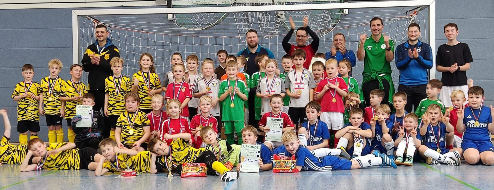 F-Junioren (Hallenturnier) in Regis Breitungen 