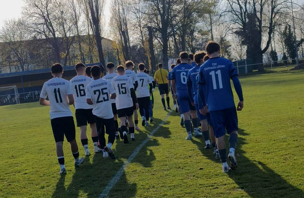 A-Junioren: Knappes 1:2 gegen SV Merseburg 99 trotz kämpferischer Vorstellung